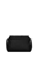 Kadın Siyah Kumaş Çapraz Çanta | Derimod Kadın Siyah Kumaş Çapraz Çanta | Derimod