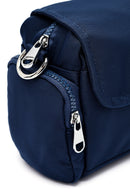 Kadın Lacivert Kumaş Çapraz Çanta | Derimod Kadın Lacivert Kumaş Çapraz Çanta | Derimod