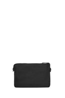 Women's Black Fabric Crossbody Bag | Derimod Women's Black Fabric Crossbody Bag | Derimod