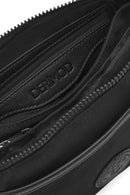 Women's Black Fabric Crossbody Bag | Derimod Women's Black Fabric Crossbody Bag | Derimod