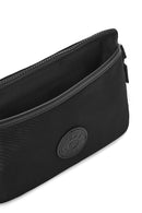 Women's Black Fabric Crossbody Bag | Derimod Women's Black Fabric Crossbody Bag | Derimod