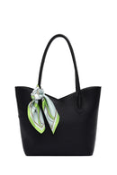 Women's Black Accessory Detailed Shoulder Bag | Derimod Women's Black Accessory Detailed Shoulder Bag | Derimod