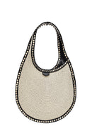 Kadın Bej Hasır Omuz Çantası | Derimod Kadın Bej Hasır Omuz Çantası | Derimod