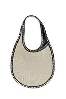 Kadın Bej Hasır Omuz Çantası | Derimod Kadın Bej Hasır Omuz Çantası | Derimod