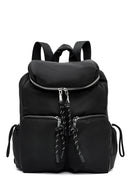 Women's Black Fabric Backpack | Derimod Women's Black Fabric Backpack | Derimod
