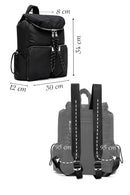 Women's Black Fabric Backpack | Derimod Women's Black Fabric Backpack | Derimod