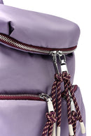 Women's Lilac Fabric Backpack | Derimod Women's Lilac Fabric Backpack | Derimod