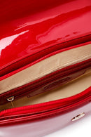 Kadın Kırmızı Uzun Askılı Rugan Çapraz Çanta | Derimod Kadın Kırmızı Uzun Askılı Rugan Çapraz Çanta | Derimod