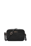 Kadın Siyah Uzun Askılı Çapraz Çanta | Derimod Kadın Siyah Uzun Askılı Çapraz Çanta | Derimod