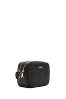 Kadın Siyah Uzun Askılı Çapraz Çanta | Derimod Kadın Siyah Uzun Askılı Çapraz Çanta | Derimod