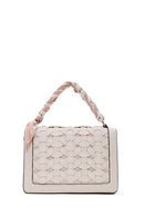 Kadın Krem Uzun Askılı Mini Çapraz Çanta | Derimod Kadın Krem Uzun Askılı Mini Çapraz Çanta | Derimod