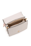 Kadın Krem Uzun Askılı Mini Çapraz Çanta | Derimod Kadın Krem Uzun Askılı Mini Çapraz Çanta | Derimod