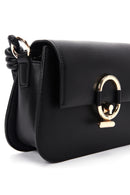 Women's Black Long Strap Shoulder Bag | Derimod Women's Black Long Strap Shoulder Bag | Derimod