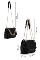 Women's Black Long Chain Strap Shoulder Bag | Derimod Women's Black Long Chain Strap Shoulder Bag | Derimod