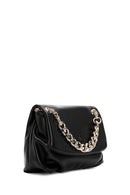 Women's Black Long Chain Strap Shoulder Bag | Derimod Women's Black Long Chain Strap Shoulder Bag | Derimod