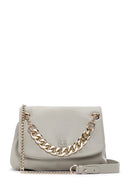 Women's Green Long Chain Strap Shoulder Bag | Derimod Women's Green Long Chain Strap Shoulder Bag | Derimod