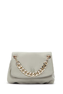 Women's Green Long Chain Strap Shoulder Bag | Derimod Women's Green Long Chain Strap Shoulder Bag | Derimod