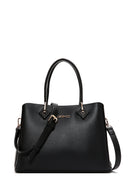 Women's Black Long Strap Shoulder Bag | Derimod Women's Black Long Strap Shoulder Bag | Derimod