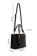 Women's Black Long Strap Shoulder Bag | Derimod Women's Black Long Strap Shoulder Bag | Derimod