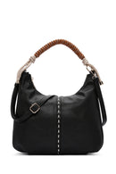 Women's Black Long Strap Shoulder Bag | Derimod Women's Black Long Strap Shoulder Bag | Derimod