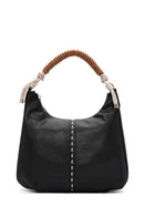Women's Black Long Strap Shoulder Bag | Derimod Women's Black Long Strap Shoulder Bag | Derimod