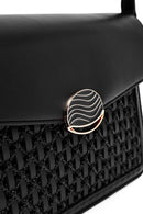 Kadın Siyah Uzun Askılı Çapraz Çanta | Derimod Kadın Siyah Uzun Askılı Çapraz Çanta | Derimod