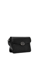 Kadın Siyah Uzun Askılı Çapraz Çanta | Derimod Kadın Siyah Uzun Askılı Çapraz Çanta | Derimod