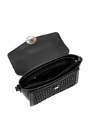 Women's Black Long Strap Crossbody Bag | Derimod Women's Black Long Strap Crossbody Bag | Derimod