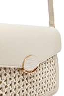 Kadın Krem Uzun Askılı Çapraz Çanta | Derimod Kadın Krem Uzun Askılı Çapraz Çanta | Derimod