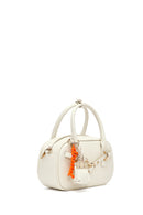 Women's Cream Long Strap Accessory Mini Handbag | Derimod Women's Cream Long Strap Accessory Mini Handbag | Derimod