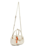 Women's Cream Long Strap Accessory Mini Handbag | Derimod Women's Cream Long Strap Accessory Mini Handbag | Derimod