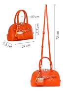 Kadın Turuncu Uzun Askılı Aksesuarlı Mini Kol Çantası | Derimod Kadın Turuncu Uzun Askılı Aksesuarlı Mini Kol Çantası | Derimod