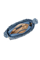 Kadın Mavi Uzun Askılı Örgü Çapraz Çanta | Derimod Kadın Mavi Uzun Askılı Örgü Çapraz Çanta | Derimod