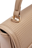 Kadın Vizon Uzun Askılı Baskılı Çapraz Çanta | Derimod Kadın Vizon Uzun Askılı Baskılı Çapraz Çanta | Derimod