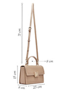 Kadın Vizon Uzun Askılı Baskılı Çapraz Çanta | Derimod Kadın Vizon Uzun Askılı Baskılı Çapraz Çanta | Derimod