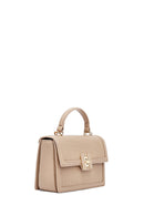 Kadın Vizon Uzun Askılı Baskılı Çapraz Çanta | Derimod Kadın Vizon Uzun Askılı Baskılı Çapraz Çanta | Derimod