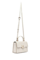 Kadın Krem Uzun Askılı Baskılı Çapraz Çanta | Derimod Kadın Krem Uzun Askılı Baskılı Çapraz Çanta | Derimod