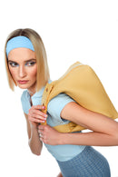 Kadın Sarı Uzun Askılı Aksesuar Detaylı Baskılı Kol Çantası | Derimod Kadın Sarı Uzun Askılı Aksesuar Detaylı Baskılı Kol Çantası | Derimod