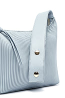 Kadın Mavi Uzun Askılı Aksesuar Detaylı Baskılı Kol Çantası | Derimod Kadın Mavi Uzun Askılı Aksesuar Detaylı Baskılı Kol Çantası | Derimod