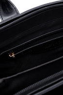 Kadın Siyah Uzun Askılı Kapitone Kol Çantası | Derimod Kadın Siyah Uzun Askılı Kapitone Kol Çantası | Derimod