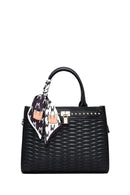 Kadın Siyah Uzun Askılı Kapitone Kol Çantası | Derimod Kadın Siyah Uzun Askılı Kapitone Kol Çantası | Derimod