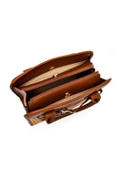 Kadın Taba Uzun Askılı Kol Çantası | Derimod Kadın Taba Uzun Askılı Kol Çantası | Derimod