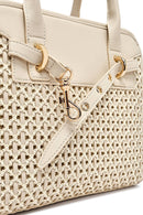 Kadın Krem Uzun Askılı Kol Çantası | Derimod Kadın Krem Uzun Askılı Kol Çantası | Derimod