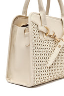 Kadın Krem Uzun Askılı Kol Çantası | Derimod Kadın Krem Uzun Askılı Kol Çantası | Derimod