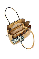 Kadın Sarı Uzun Askılı Aksesuarlı Kol Çantası | Derimod Kadın Sarı Uzun Askılı Aksesuarlı Kol Çantası | Derimod