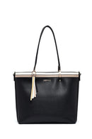 Women's Black Long Strap Shoulder Bag | Derimod Women's Black Long Strap Shoulder Bag | Derimod
