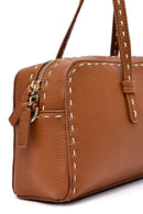 Women's Brown Long Strap Shoulder Bag | Derimod Women's Brown Long Strap Shoulder Bag | Derimod