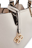 Women's White Long Strap Classic Handbag | Derimod Women's White Long Strap Classic Handbag | Derimod