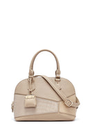 Kadın Bej Uzun Askılı Klasik Kol Çantası | Derimod Kadın Bej Uzun Askılı Klasik Kol Çantası | Derimod