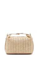 Kadın Bej Uzun Askılı Hasır Mini Kol Çantası | Derimod Kadın Bej Uzun Askılı Hasır Mini Kol Çantası | Derimod